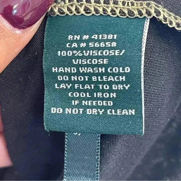 Metallic Gold Top Blouse by Lauren Ralph Lauren - Picture 4 of 5